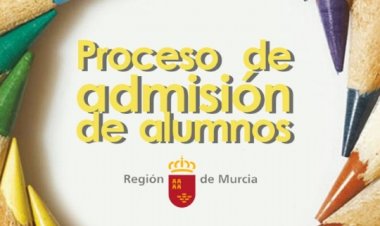 Apertura del plazo de admisión de alumnos en los colegios e institutos de Alhama para el curso 2022-2023. Del 14 de marzo al 4 de abril de 2022