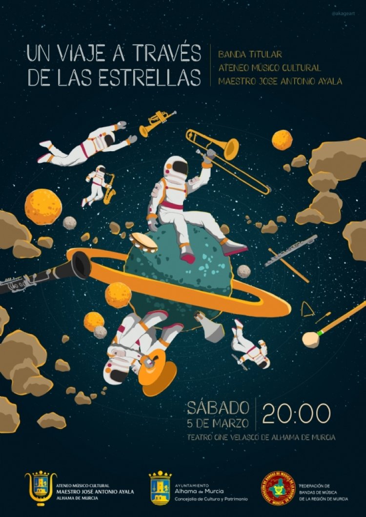 ´Un viaje a través de las estrellas´, un espectáculo visual y musical a cargo del Ateneo Maestro J.A. Ayala