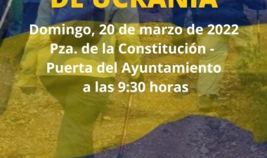 Alhama Coym organiza este domingo una ruta senderista solidaria con el pueblo ucraniano