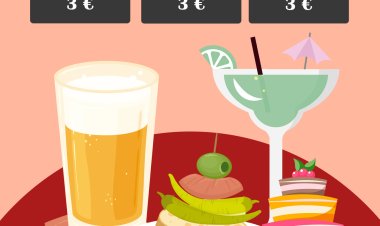 Del 25 de marzo al 3 de abril de 2022 tendrá lugar la sexta edición de Alhama de tapas, cócteles y dulces, en la que este año participan 15 hosteleros del municipio (9 con tapas, 5 con cócteles y 1 de dulce).