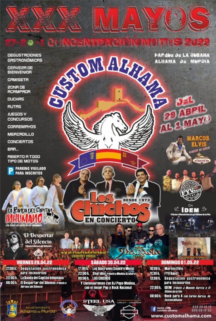 XXX Concentración Mayos Custom 2022