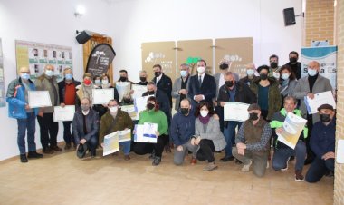 Siete empresas alhameñas reciben los certificados de calidad y sostenibilidad del Territorio Sierra Espuña