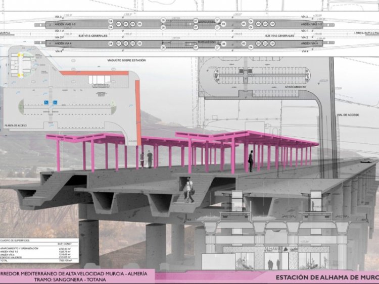 Abierto el plazo de exposición del expediente de Modificación nº 1 del Proyecto del AVE a su paso por Alhama