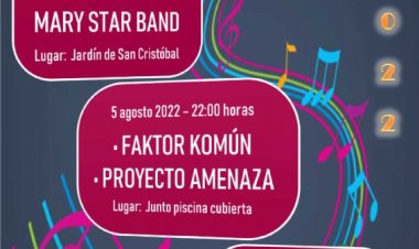 Música Joven en los Jardines de Alhama. Del 29 de julio al 12 de agosto