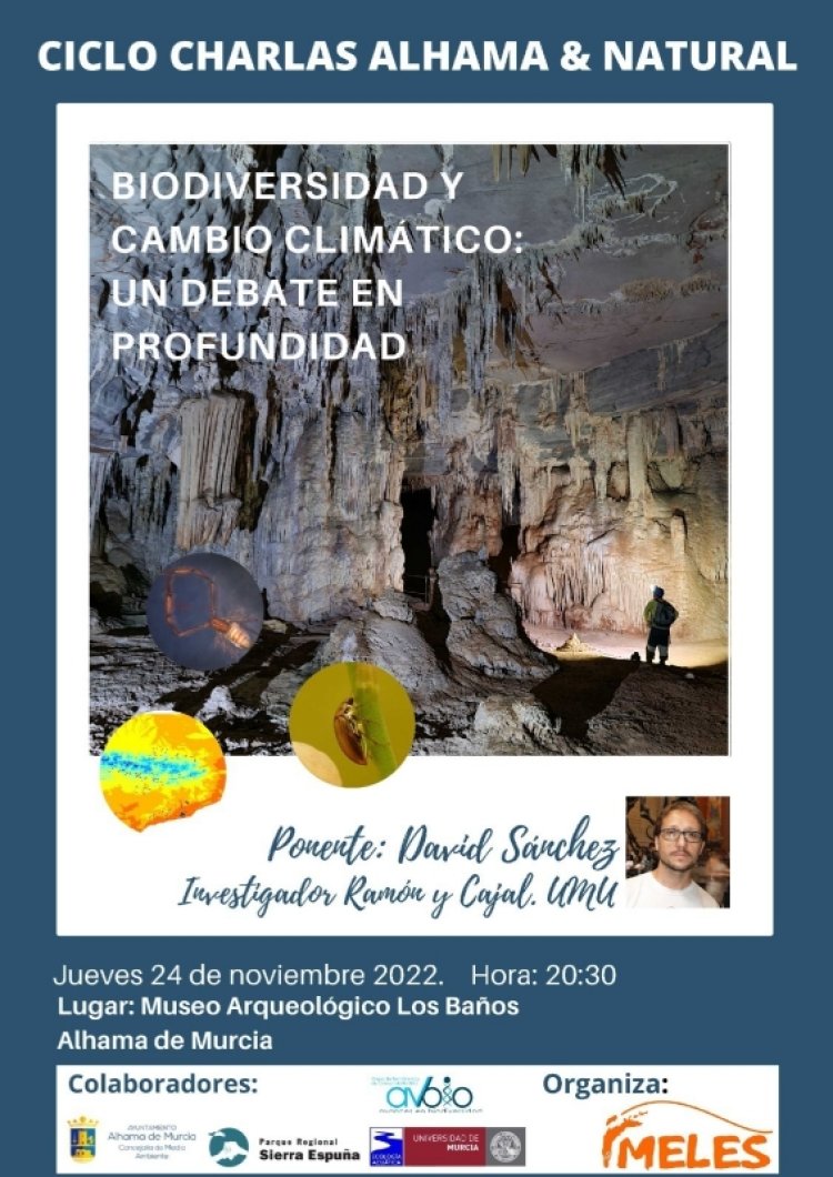 El jueves 24 de noviembre regresan las charlas ´Alhama & Natural´