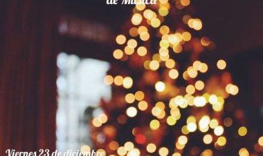 Concierto de Navidad de la banda titular del Ateneo Músico Cultural Maestro José Antonio Ayala de Alhama de Murcia y el coro de niños y niñas de la Escuela Municipal de Música