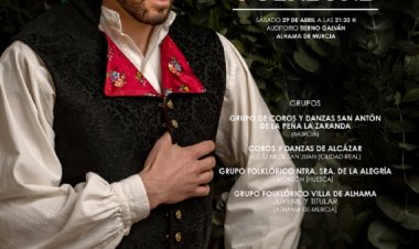 El Festival Nacional de Folklore, organizado por el Villa de Alhama, alcanza su 39º edición
