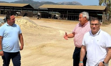 El Ayuntamiento visita la histórica empresa ganadera Aloa para conocer la futura modernización de sus instalaciones