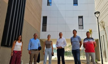 Nuevos avances en el IES Valle de Leiva que estará en funcionamiento en septiembre