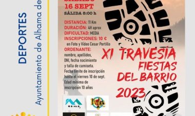 ¡Únete a la XI Travesía por las Fiestas del Barrio 2023!