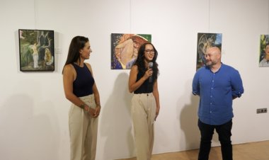 Inauguración de la exposición "LUX AETERNA" de Carmen Martínez González en El Pósito