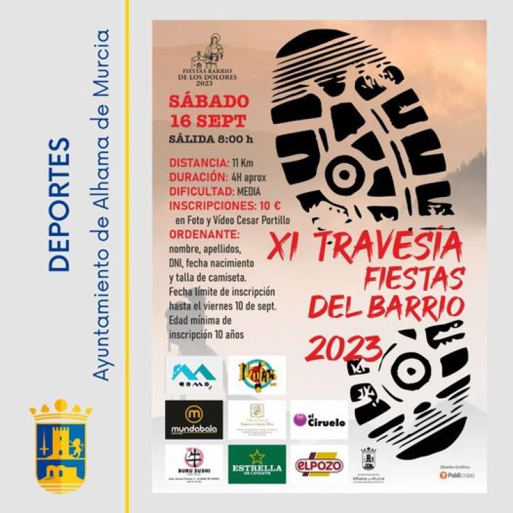 ¡Únete a la XI Travesía por las Fiestas del Barrio 2023!