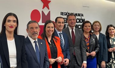 La alcaldesa de Alhama de Murcia, María Cánovas, elegida vocal de la Federación de Municipios de la Región de Murcia