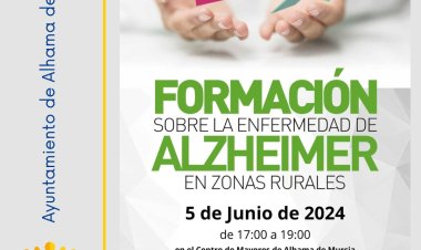 En el marco de la XXXII Semana Cultural de los Mayores, te invitamos a participar en esta charla informativa sobre la enfermedad del Alzheimer.