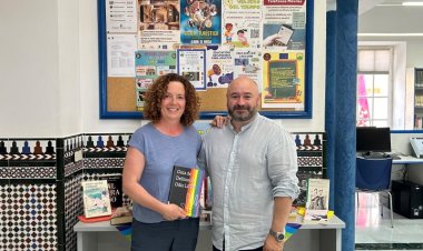 Inauguración del Centro de Lectura sobre temática LGTBIQ+ en la Biblioteca Municipal de Alhama de Murcia