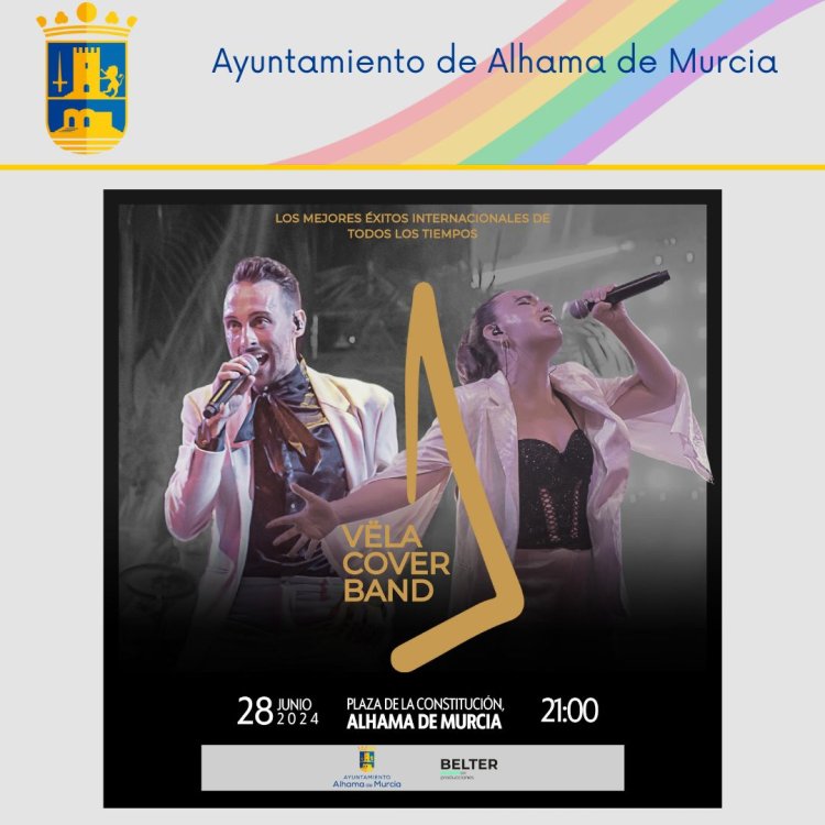 El próximo viernes 28 de junio, celebraremos el Día Internacional del Orgullo LGBTIQ+ 2024 en la Plaza de la Constitución de Alhama de Murcia