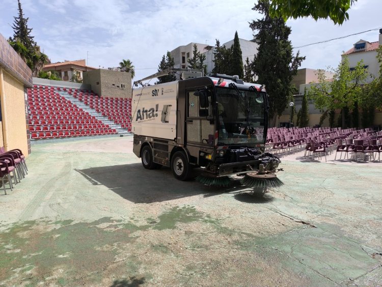 Desde el Ayuntamiento queremos informar, que se ha procedido a la limpieza del Auditorio Tierno Galván