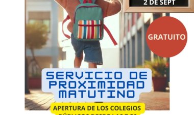 Abierto el plazo de inscripción Servicio Municipal de Conciliación de Proximidad Matutino para el curso 2024/2025