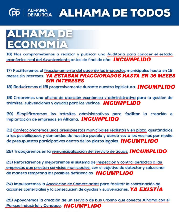 PSOE ALHAMA: ALHAMA DE SUBIDA DE IMPUESTOS