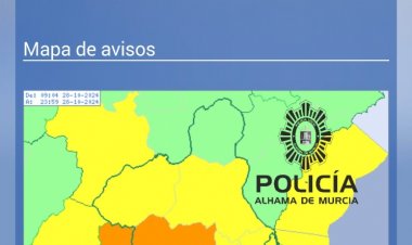El Centro de Coordinación de Emergencias 112 activa el plan en fase de preemergencia ante la previsión de lluvias en el Valle del Guadalentín