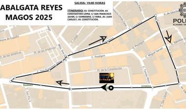 ALHAMA: El domingo 5 de enero se celebra la cabalgata de Reyes Magos, discurriendo por distintas calles del municipio.