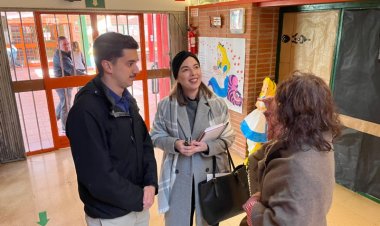 Hoy se ha presentado el proyecto internacional Dronaissance: From Skies to Classrooms en la Casa de Cultura.