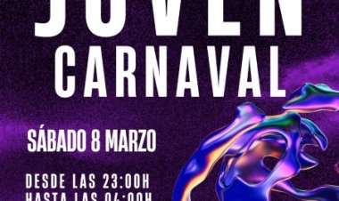 El Ayuntamiento organiza una Fiesta Joven de Carnaval 2025