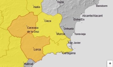 Actualización sobre avisos meteorológicos en el Valle del Guadalentín, Lorca y Águilas, día 6 de marzo