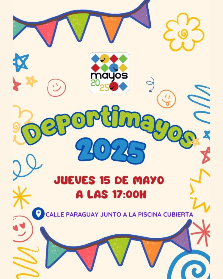 El Deporte protagoniza una programación diversa y participativa en Los Mayos 2025