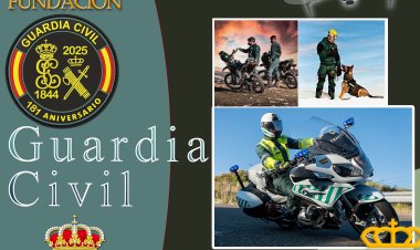 La Guardia Civil expone sus recursos humanos y técnicos por la celebración del 181º aniversario de su fundación