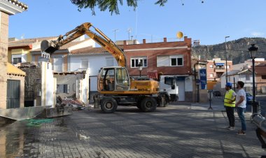 Derribo de locales municipales de La Concepción