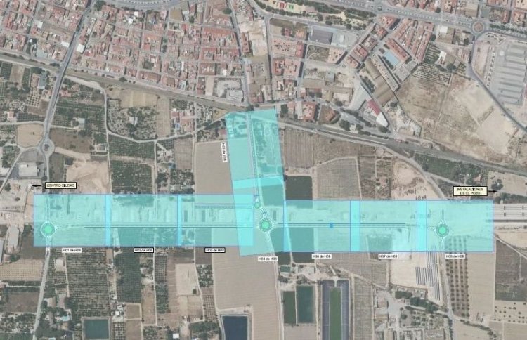 Adif adjudica las obras de los accesos a la futura estación de Cercanías de Alhama de Murcia