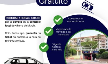 Compras en tiendas locales permiten disfrutar de hasta cuatro horas de estacionamiento gratuito