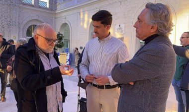 El Concejal de Educación, Antonio García Martínez Educación, estuvo presente en las  V Jornada Internacional. El exilio republicano en el norte de África: Campos de Concentración