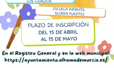 Educación abre del 15 de abril al 15 de mayo el plazo de nuevo ingreso en las Escuelas Infantiles Municipales