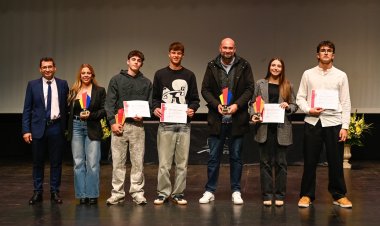 El deporte de #Alhama volvió a brillar en la XIII Gala del Atletismo Murciano, celebrada en el Auditorio y Palacio de Congresos Infanta Doña Elena de Águilas.
