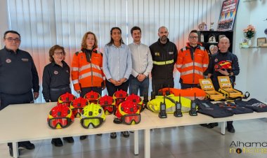 Alhama refuerza Protección Civil con 26.452 euros, más voluntariado y nuevos sistemas de emergencias