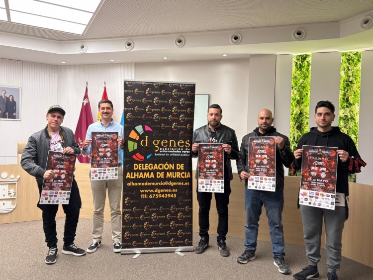 Alhama de Murcia celebrará el festival solidario Mayos Metal Live el próximo 16 de mayo