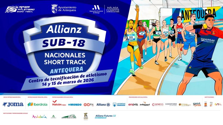 CAMPEONATO DE ESPAÑA SUB18 SHORT TRACK. Club Atletismo Alhama