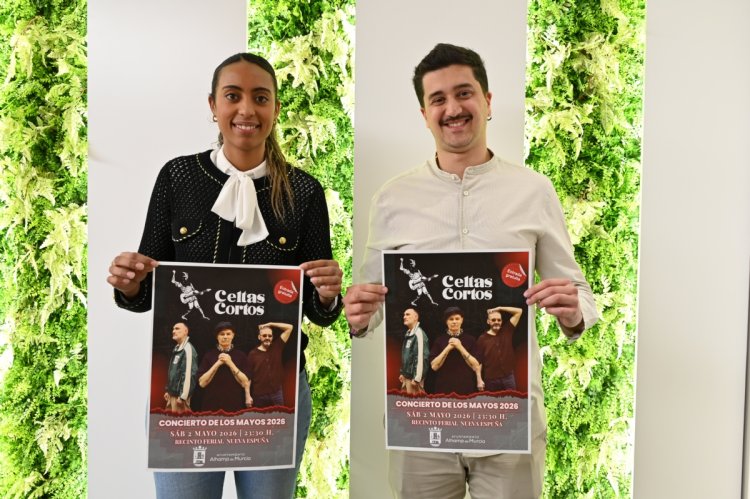 Celtas Cortos actuará en Los Mayos 2026 con un concierto gratuito en Alhama de Murcia