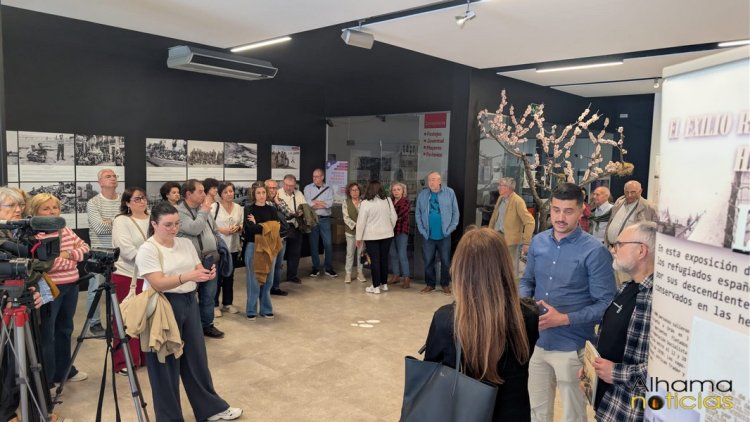 Se celebra una jornada de memoria histórica con diferentes actividades, exposición recorrido por el patrimonio, y ponencia - coloquio.  "El exilio republicano en el norte de África"