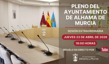 Convocatoria del Pleno Extraordinario: jueves 23 de abril de 2026