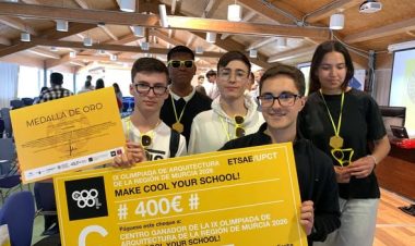 El IES Valle de Leiva medalla de oro en la XI Olimpiada de Arquitectura organizada por la Universidad Politécnica de Cartagena