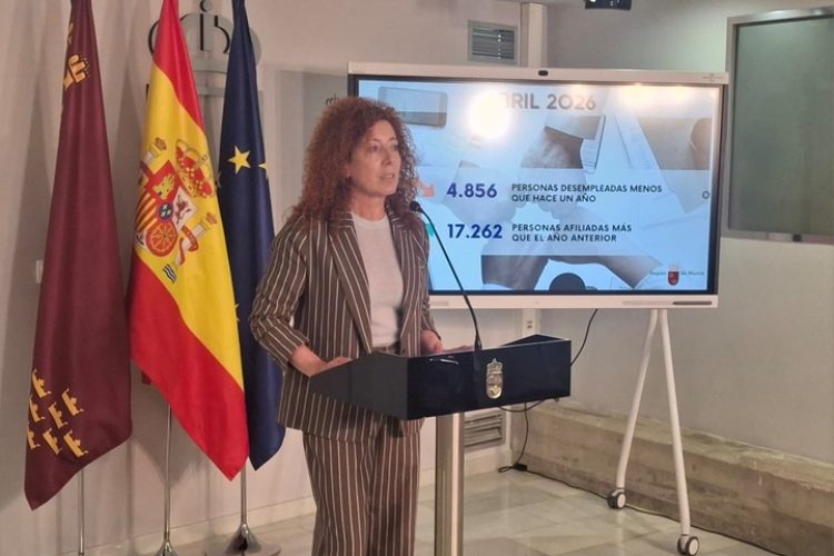 La Región crea más de 17.000 empleos en un año y supera por primera vez los 690.000 afiliados