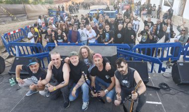 Proyecto Amenaza llevó el sonido más alternativo y reivindicativo al “Mayos Metal Live” como único grupo de Alhama del cartel