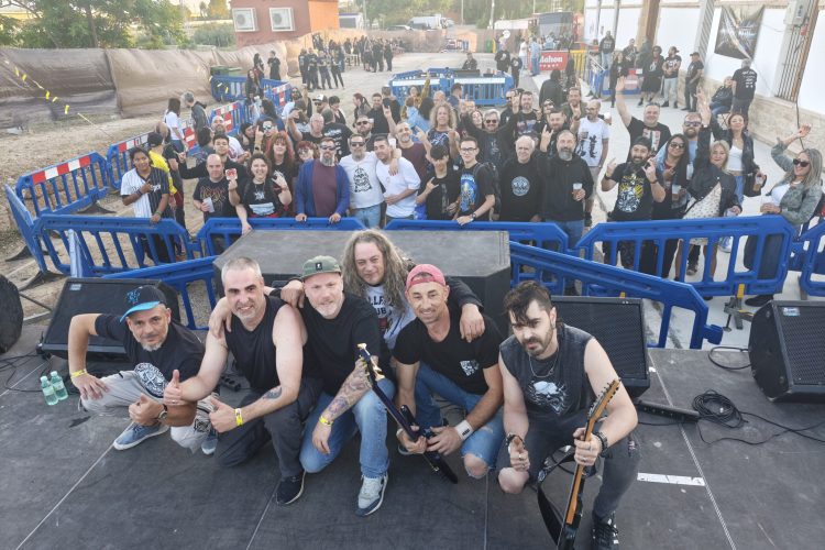 Proyecto Amenaza llevó el sonido más alternativo y reivindicativo al “Mayos Metal Live” como único grupo de Alhama del cartel