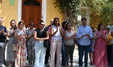 Alhama de Murcia guarda un minuto de silencio por las víctimas del terremoto en Venezuela