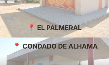 El Ayuntamiento abre el plazo para optar a la gestión de los quioscos de El Palmeral y Condado de Alhama