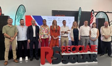 Grupo Gestaner invertirá 5 millones de euros en una planta pionera de reciclaje solar en Alhama de Murcia