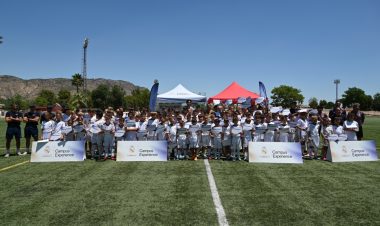 Alhama de Murcia clausura con éxito el primer Campus de la Fundación Real Madrid